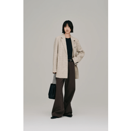 【Hella】tweed tailored jacket　※納期2月下旬～3月下旬