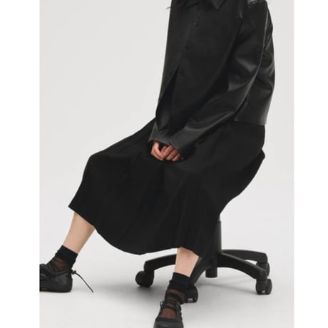 【TODAYFUL】Georgette Pleats Skirt　※納期2月上旬～3月上旬