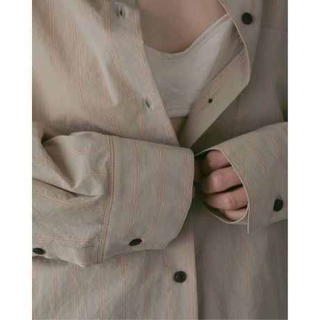 【anuke】Dry Stripe Shirts　※納期3月上旬～４月上旬