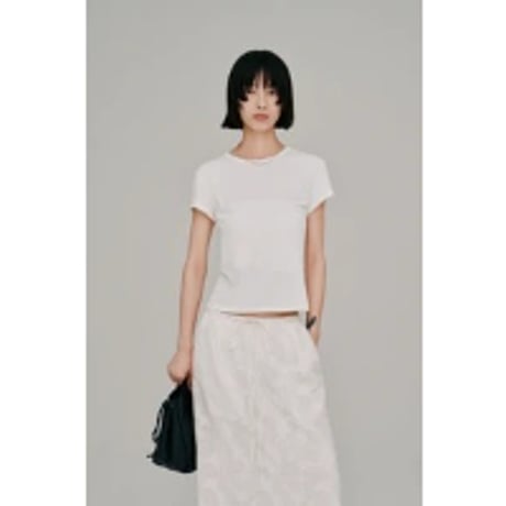 【Hella】compact rib tee　※納期4月下旬～5月下旬