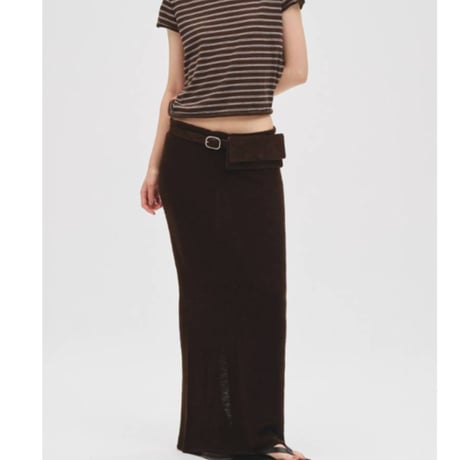 【TODAYFUL】Miniboucle Knit Skirt　※納期3月上旬～4月上旬