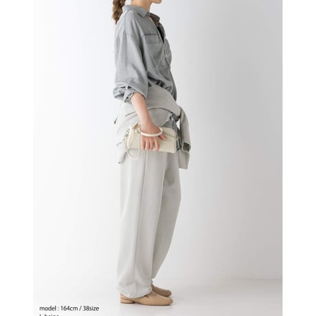 【YENN】FADED OVERSIZE SHIRT ※納期1月中旬～2月中旬