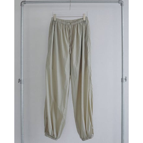 【anuke】Sheer Nylon Pants　※納期3月上旬～4月上旬