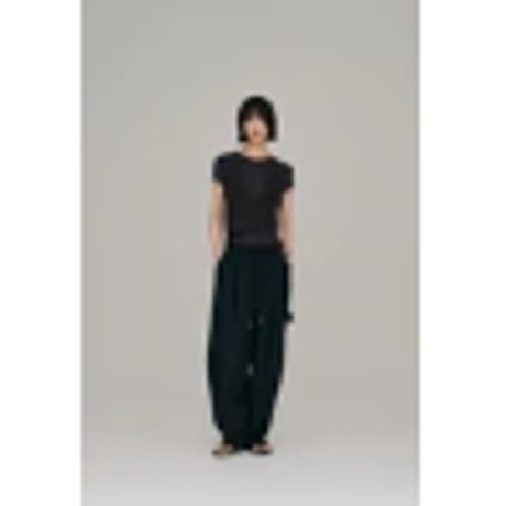 【Hella】ramie knit bustier　※納期4月下旬～5月下旬