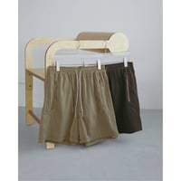 【anuke】Nylon Half Pants　※納期5月上旬～6月上旬