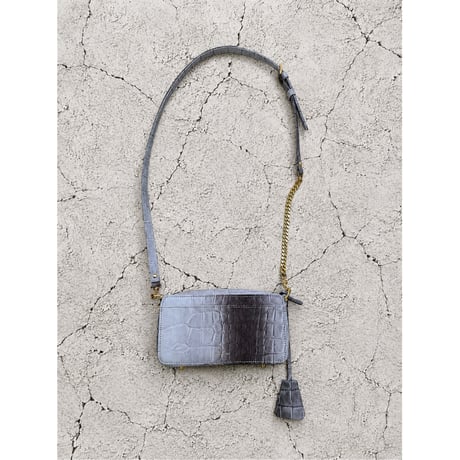 【M.U.L.】BOX WALLET SHOUDER MUL230-287A ※納期27.3月～8月