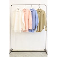 【LE MELANGE】コットンナイロンシャツ