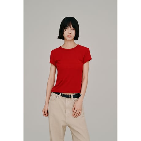 【Hella】compact rib tee　※納期4月下旬～5月下旬