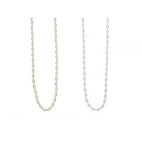 【Sea'ds Mara 】Contour link Necklace　27A1-24