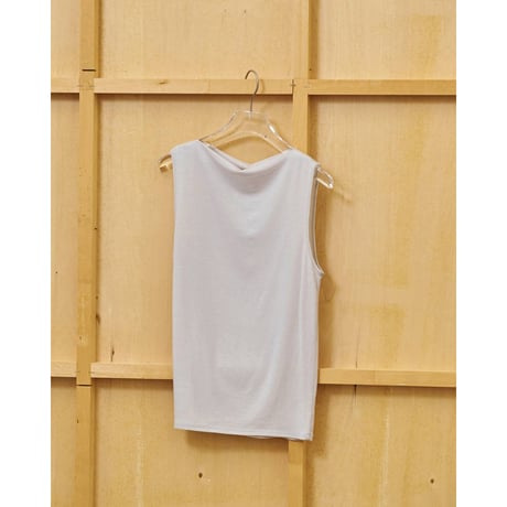 【TODAYFUL】Smooth Boatneck Tanktop　※納期5月上旬～6月上旬