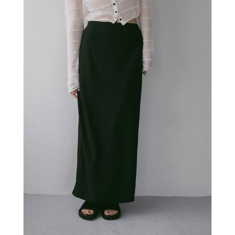 【anuke】Georgette Pencil Skirt