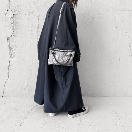 【M.U.L.】LAYER CHAIN SHOULDER BAG S MUL113-588D ※納期27.3月～8月