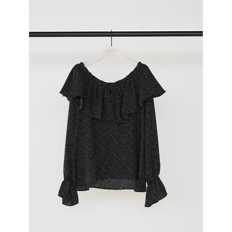 【CHIGNON】ﾚｵﾊﾟﾄﾞｯﾄﾄﾞﾛｽﾄｶﾗｰBL