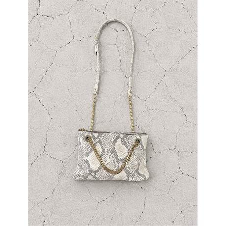 【M.U.L.】LAYER CHAIN SHOULDER BAG S MUL113-588D ※納期27.3月～8月