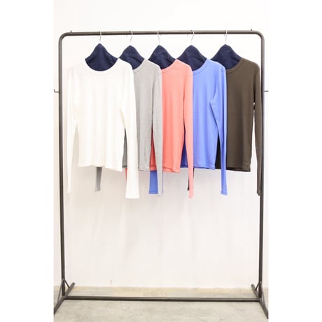 【LE MELANGE】クルーネックロンT　88651003