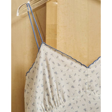【TODAYFUL】Cotton Scallop Dress　※納期4月上旬～5月上旬