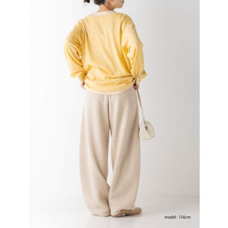 【YENN】16G DEEP HENRY KNIT　※納期1月中旬～2月中旬