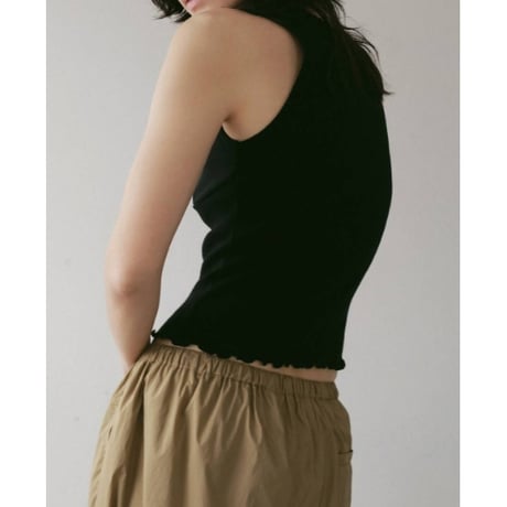 【anuke】Vintage Patternmesh Tanktop　※納期4月下旬～5月下旬