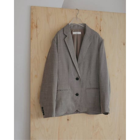 【anuke】Tweed Mesh Jacket　※納期3月上旬～4月上旬