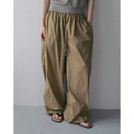 【anuke】Sheer Nylon Pants　※納期3月上旬～4月上旬