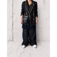 【M.U.L.】GAMAGUCHI DOUBLE SHOULDER MUL238-286D　※納期27.3～8月