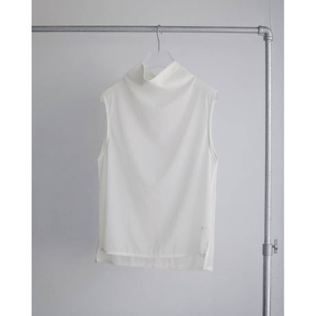 【anuke】Sleeveless Chiffon Tops　※納期4月中旬〜5月中旬