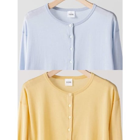 【YENN】16G DEEP HENRY KNIT　※納期1月中旬～2月中旬