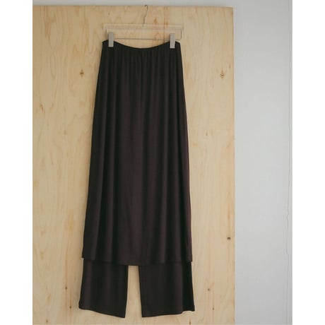 【anuke】Layered Rough Pants　※納期3月中旬～4月中旬