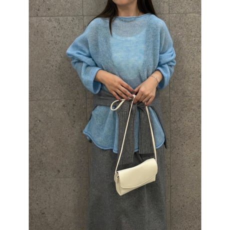 【ROSIEE】モヘアルーズニット