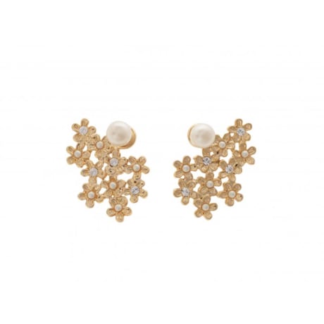 【Sea'ds Mara 】Flower back catch Pierce　27A1-10