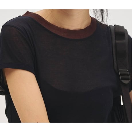 【TODAYFUL】Sheer Fraice T-shirts　※納期5月上旬～6月上旬