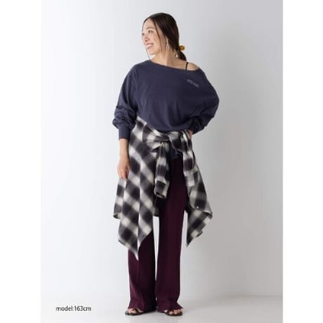【YENN】NEP PRINT LONG T