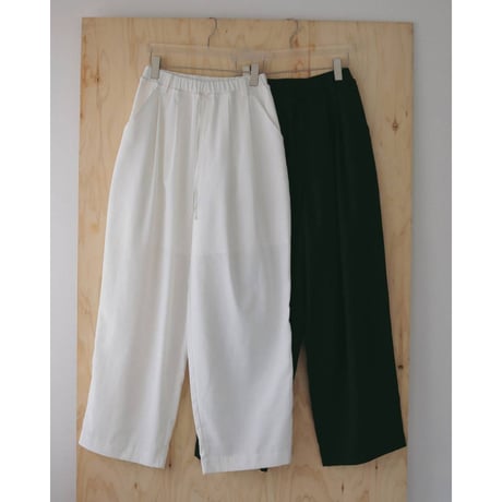 【anuke】Linen Rough Pants　※納期5月上旬〜6月上旬