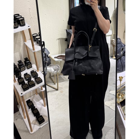 【M.U.L.】OVER FLAP 2WAY TOTE S MUL209-590B ※納期27.3月～8月