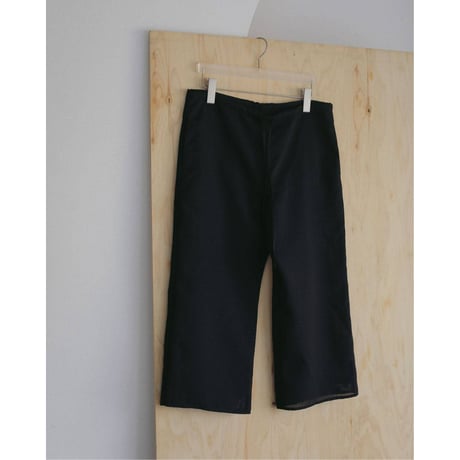 【anuke】Tweed Mesh Capripants　※納期3月下旬～4月下旬