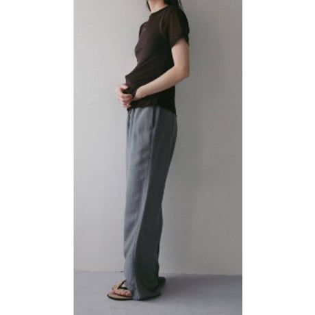 【anuke】Dotjacquard Rough Pants　※納期4月中旬～5月中旬