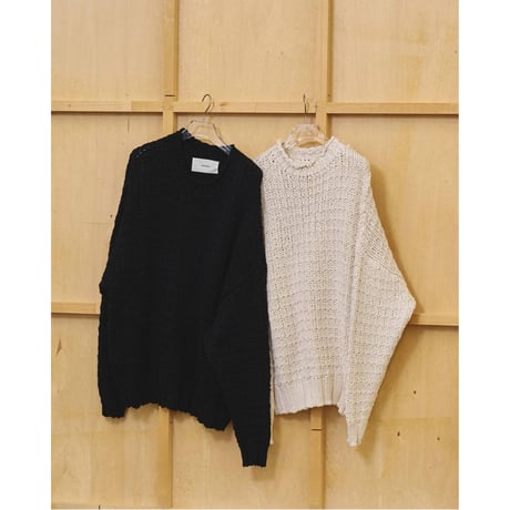 【TODAYFUL】Cotton100% Lowgauge Knit　※納期2月上旬～3月上旬