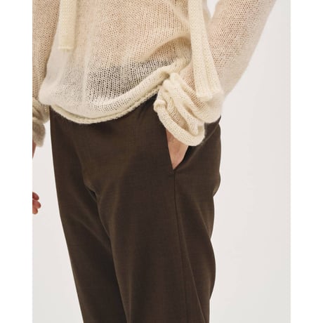【TODAYFUL】Flat Lowrise Capripants　※納期3月下旬～4月下旬
