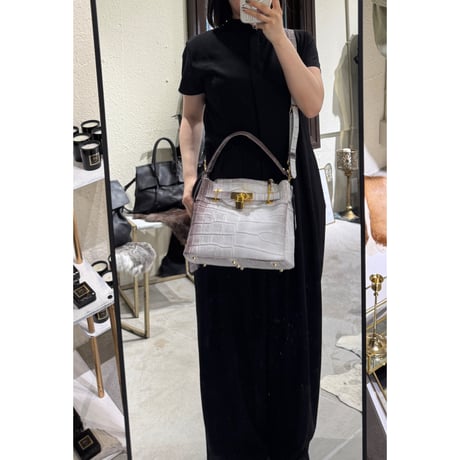 【M.U.L.】ONE HANDLE 2WAY TOTE S MUL224-287B ※納期27.3月～8月