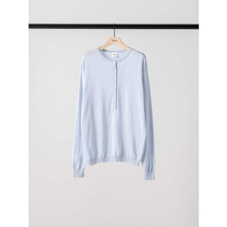 【YENN】16G DEEP HENRY KNIT　※納期1月中旬～2月中旬
