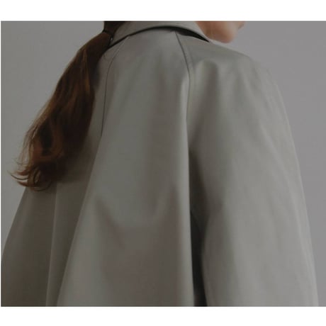 【anuke】Soutiencollar Twill Coat