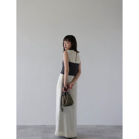 【Aree】Nylon Leather Pouch  AR261NP002