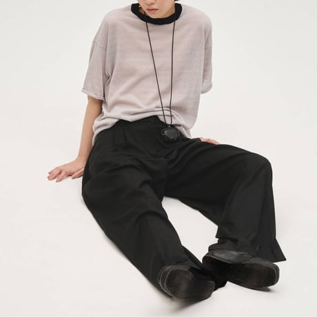 【TODAYFUL】Border Halfsleeve Knit　※納期4月上旬～5月上旬