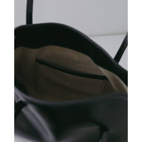 【anuke】Leather Boston Bag