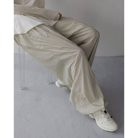 【anuke】Sheer Nylon Pants　※納期3月上旬～4月上旬