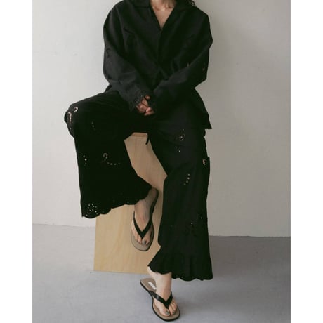 【anuke】Bicolor Tongs Sandals　※納期4月下旬～5月下旬