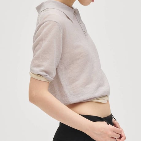 【TODAYFUL】Mohair Knit Polo　※納期4月上旬～5月上旬