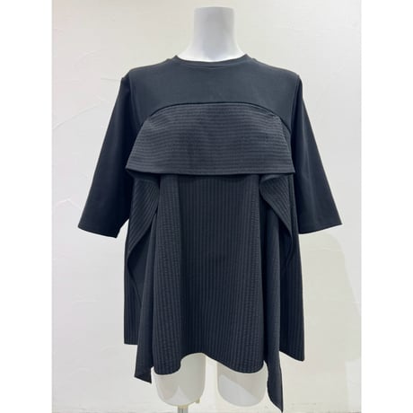 【CYAN TOKYO】サッカーストライプコンビTOPS