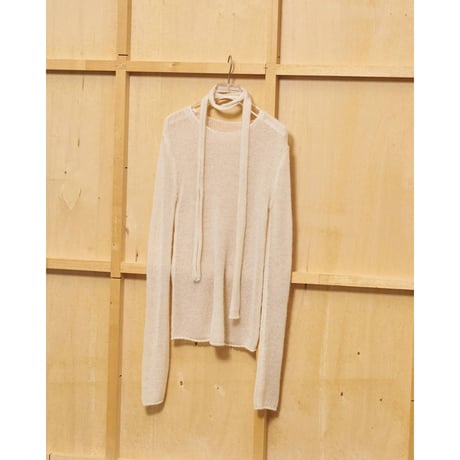 【TODAYFUL】Mohair Tie Knit　※納期2月上旬～3月上旬