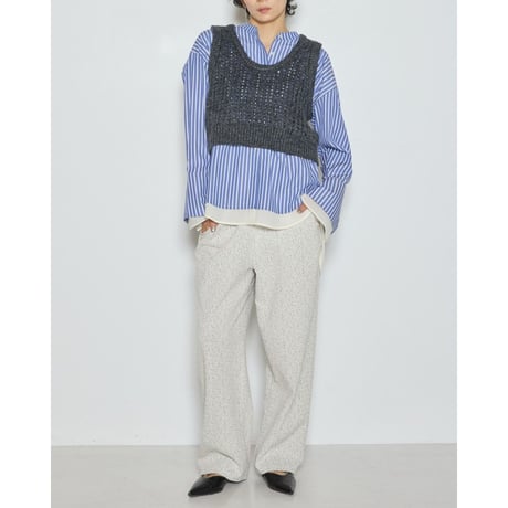 【CHIGNON】mohairﾒｯｼｭﾍﾞｽﾄ